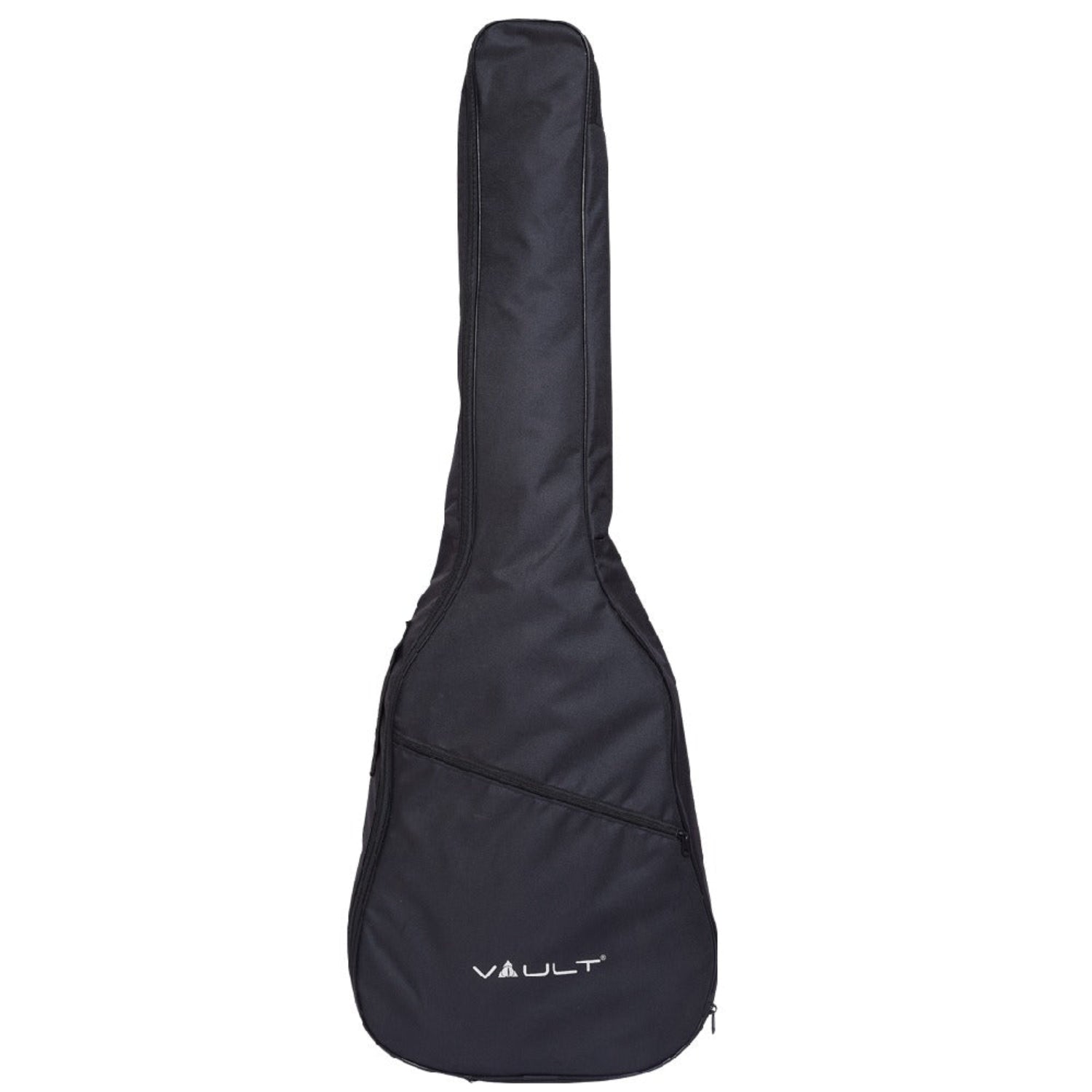 Vault Bass Guitars Vault EB40CE 4 String Solid-Top Acoustic Bass Guitar With EQ and Padded Gigbag - 34" Long Scale Length #color_natural,size_34-inch-long-scale-length