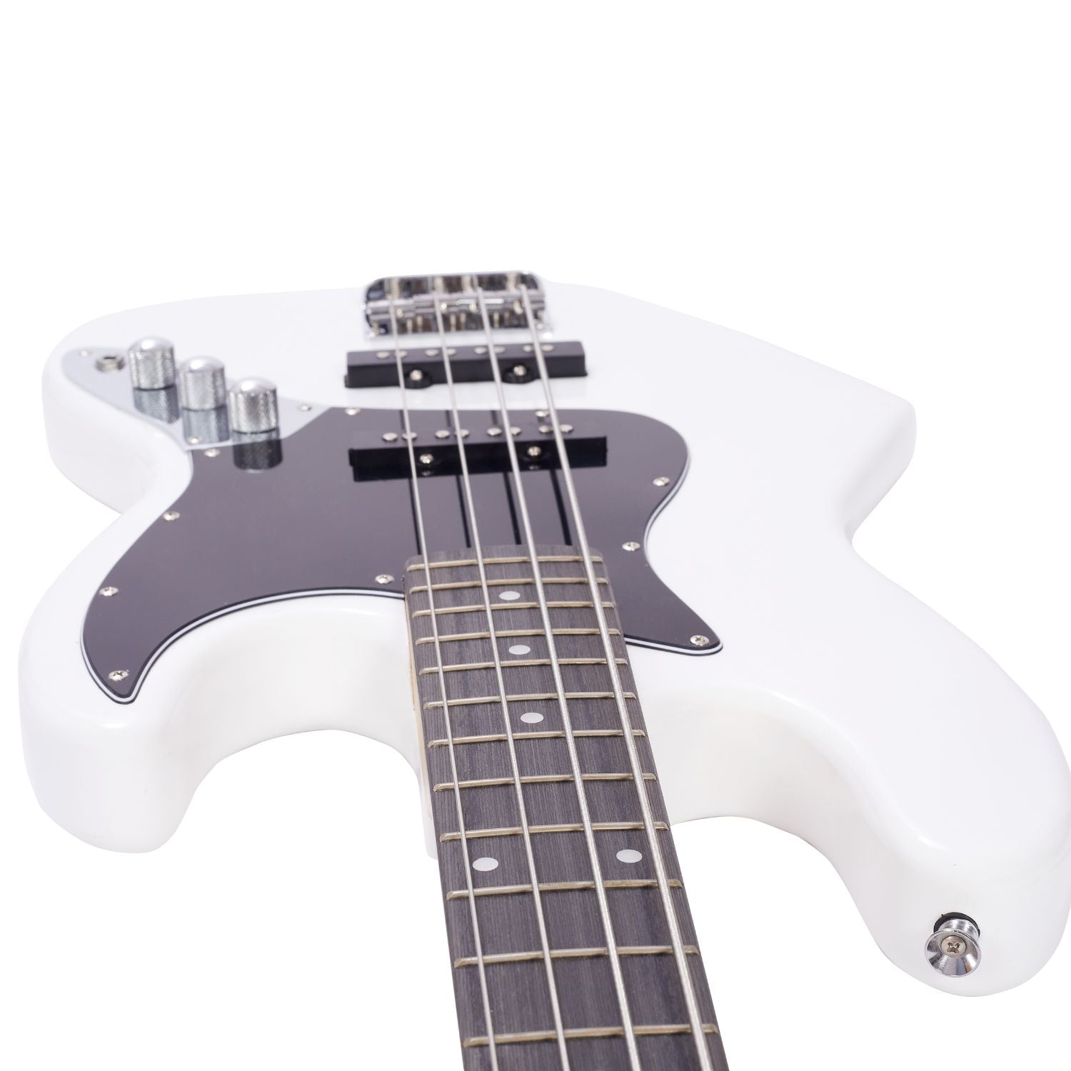 Vault Bass Guitars Vault JB4 Jazz Bass 4-String Bass Guitar #color_white