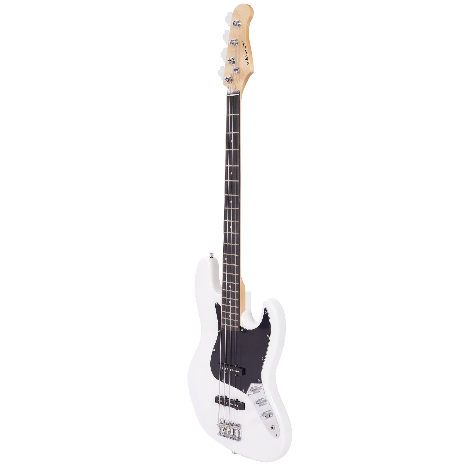 Vault Bass Guitars Vault JB4 Jazz Bass 4-String Bass Guitar #color_white