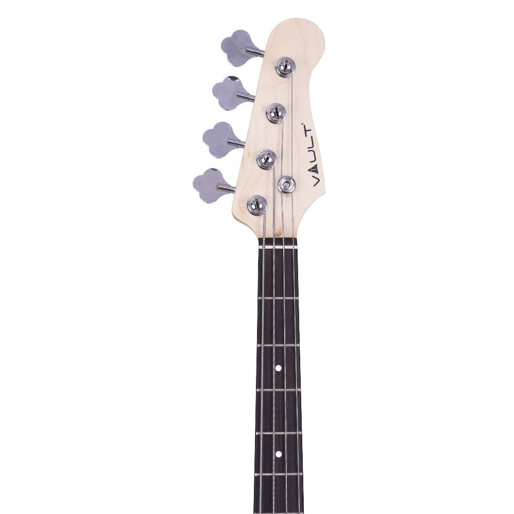 vault bass guitars vault jb4 jazz bass 4-string bass guitar #color_white