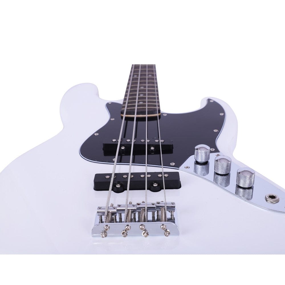vault bass guitars vault jb4 jazz bass 4-string bass guitar #color_white