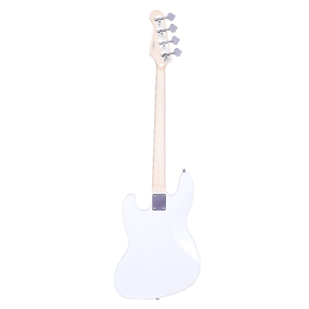 vault bass guitars vault jb4 jazz bass 4-string bass guitar #color_white