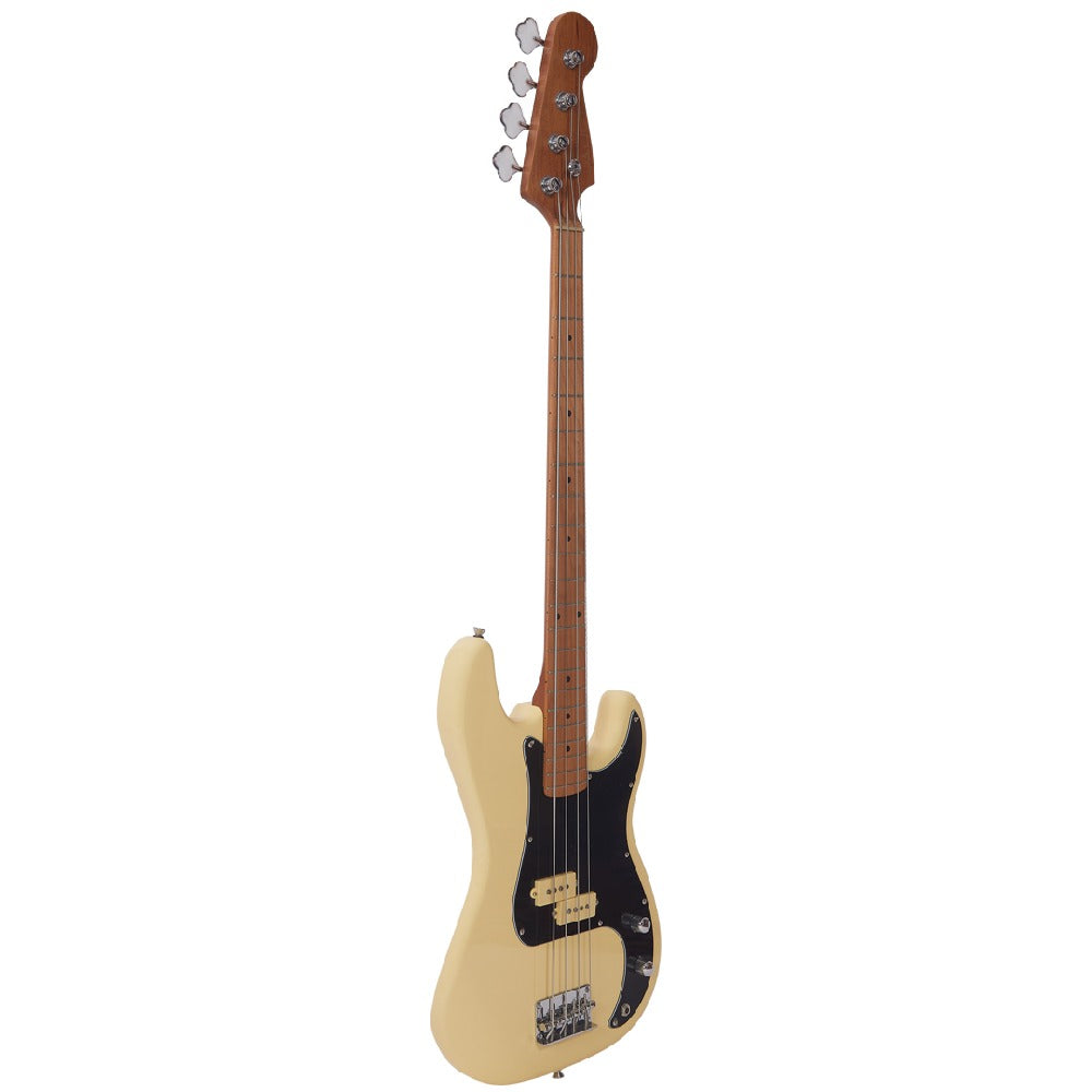 Vault Bass Guitars Vault PB Series 2 Precision Bass 4-String Bass Guitar#Colour_buttercream