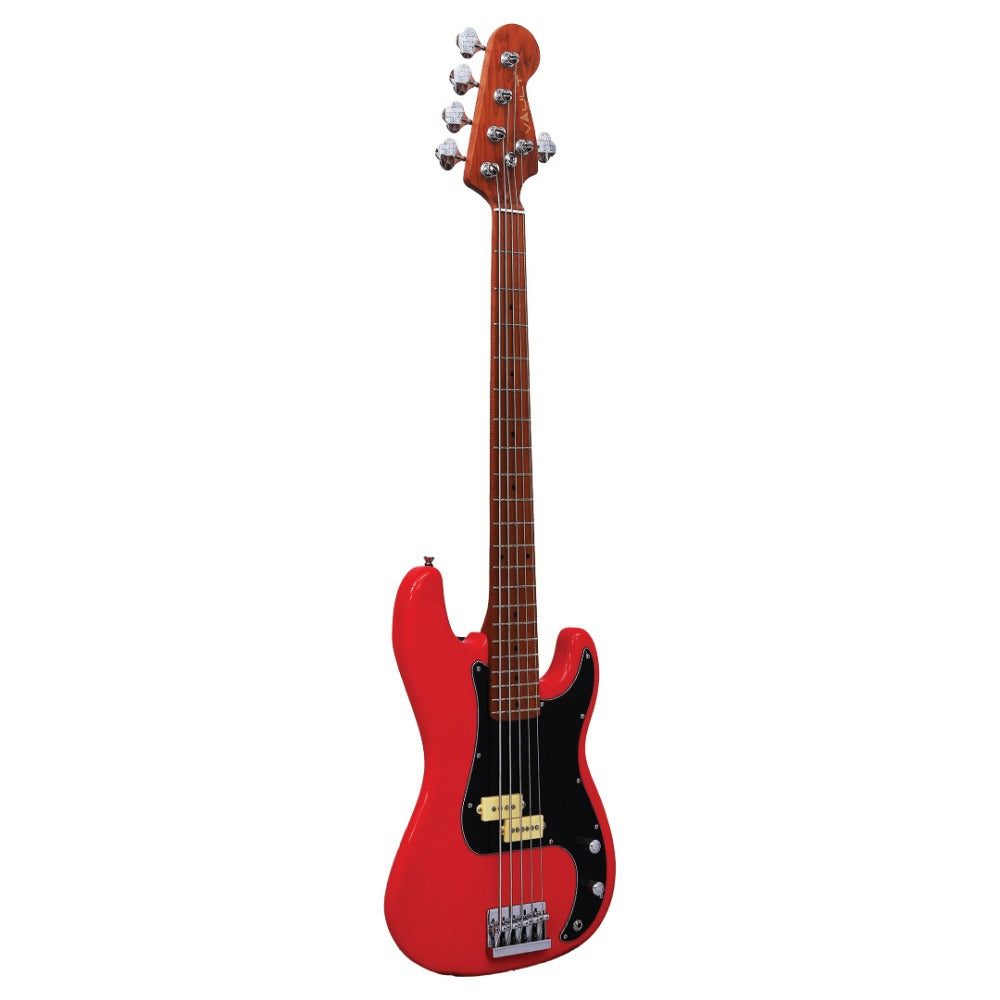 Vault Bass Guitars Vault PB Series 2 Precision Bass 5-String Bass Guitar#colour_red