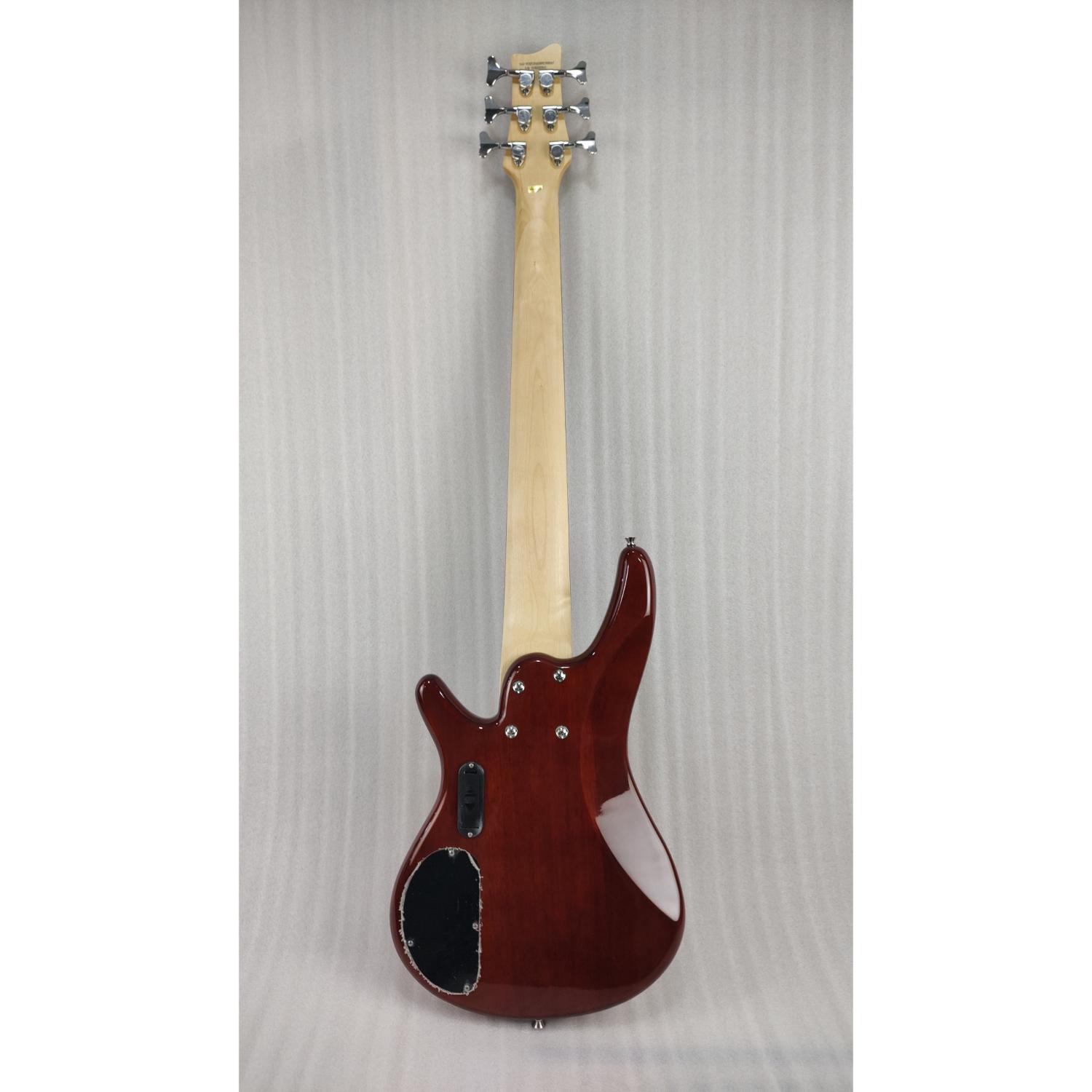 Vault Bass Guitars Vault Performer Pro RB6 Six String Electric Bass Guitar - High Gloss Solid Mahogany - Open Box