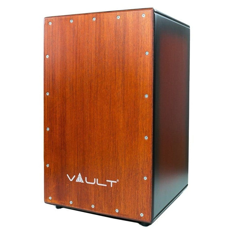 vault cajons sunburst vault drumbox oak wood cajon with 3 year warranty