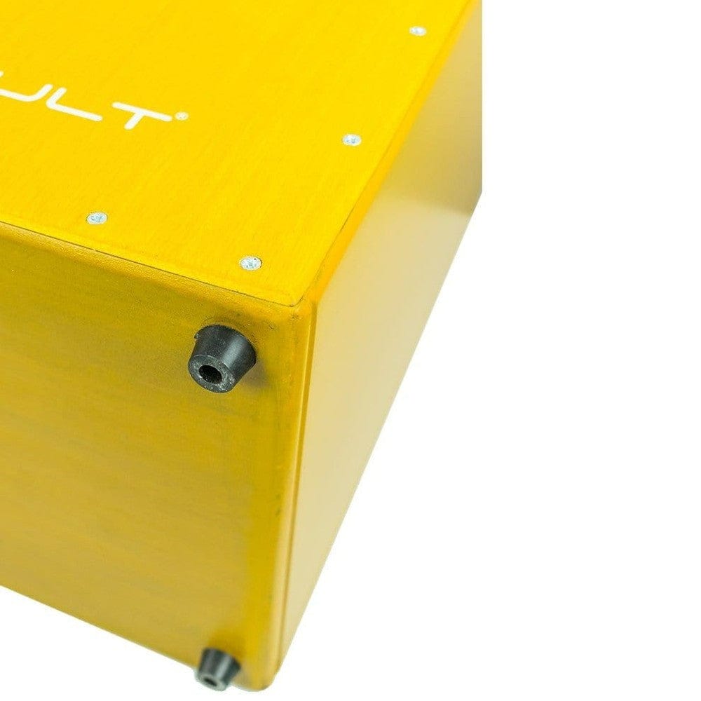 vault cajons vault beat box birch wood cajon with 3 year warranty #color_yellow