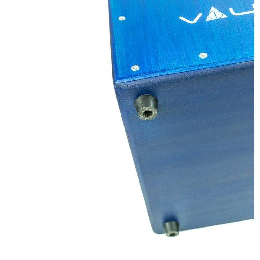 vault cajons vault beat box birch wood cajon with 3 year warranty #color_blue