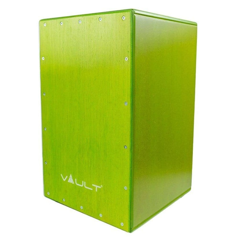 vault cajons vault beat box birch wood cajon with 3 year warranty #color_olive-green