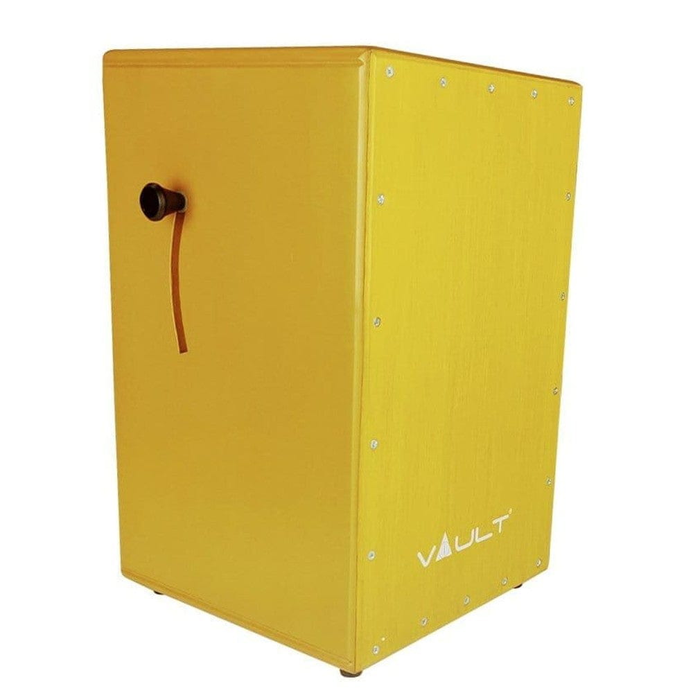 vault cajons yellow vault beat box birch wood cajon with 3 year warranty #color_yellow