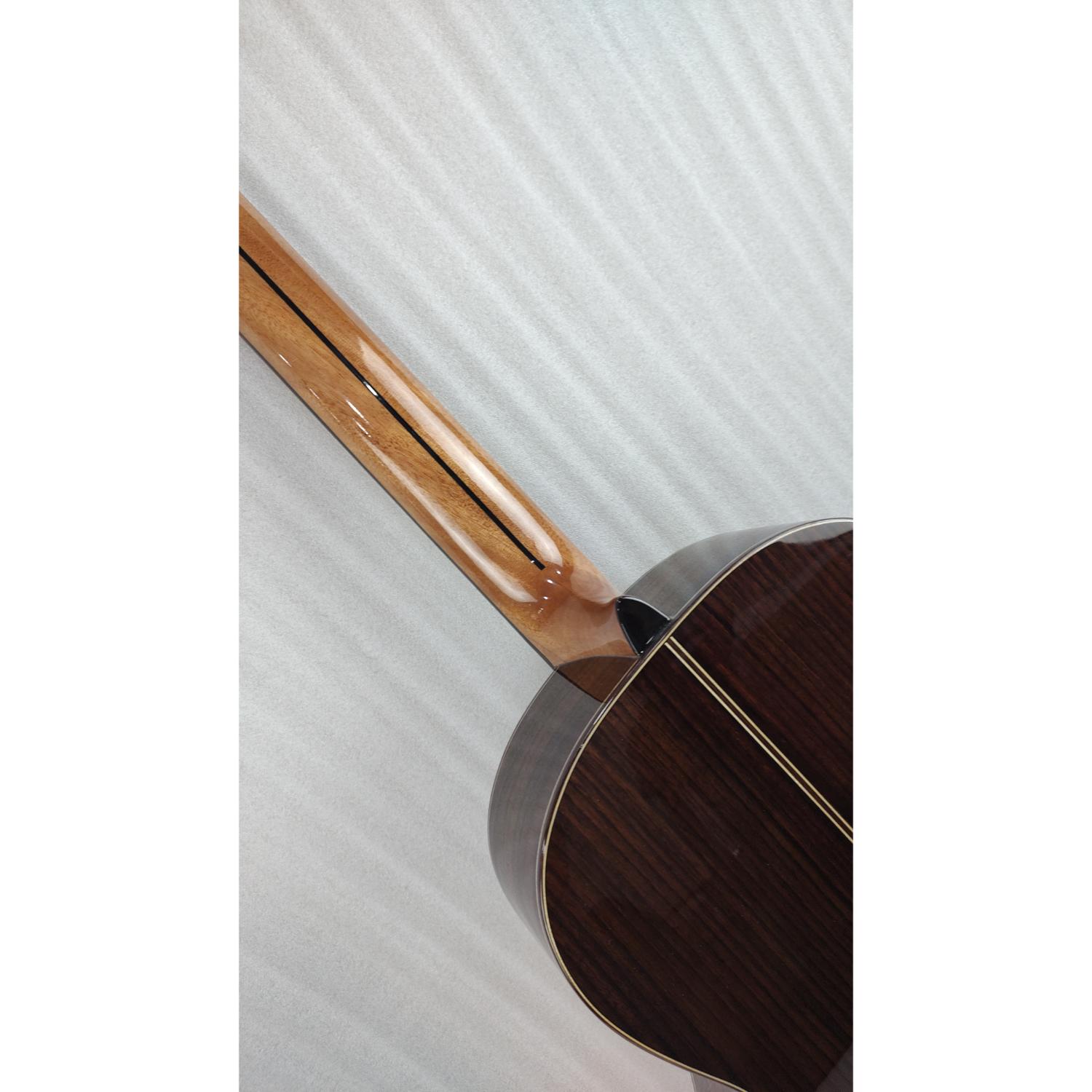 Vault Classical Guitars Vault Performer Pro All Solid Body Classical Guitar with Armrest and Dual EQ Pickup - Open Box