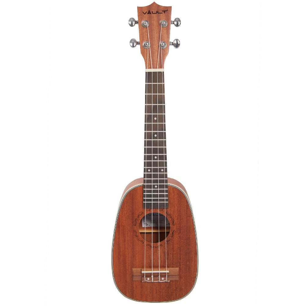 Vault Concert Ukuleles Natural Vault UK-100CP 23" Pineapple Shape Concert Ukulele