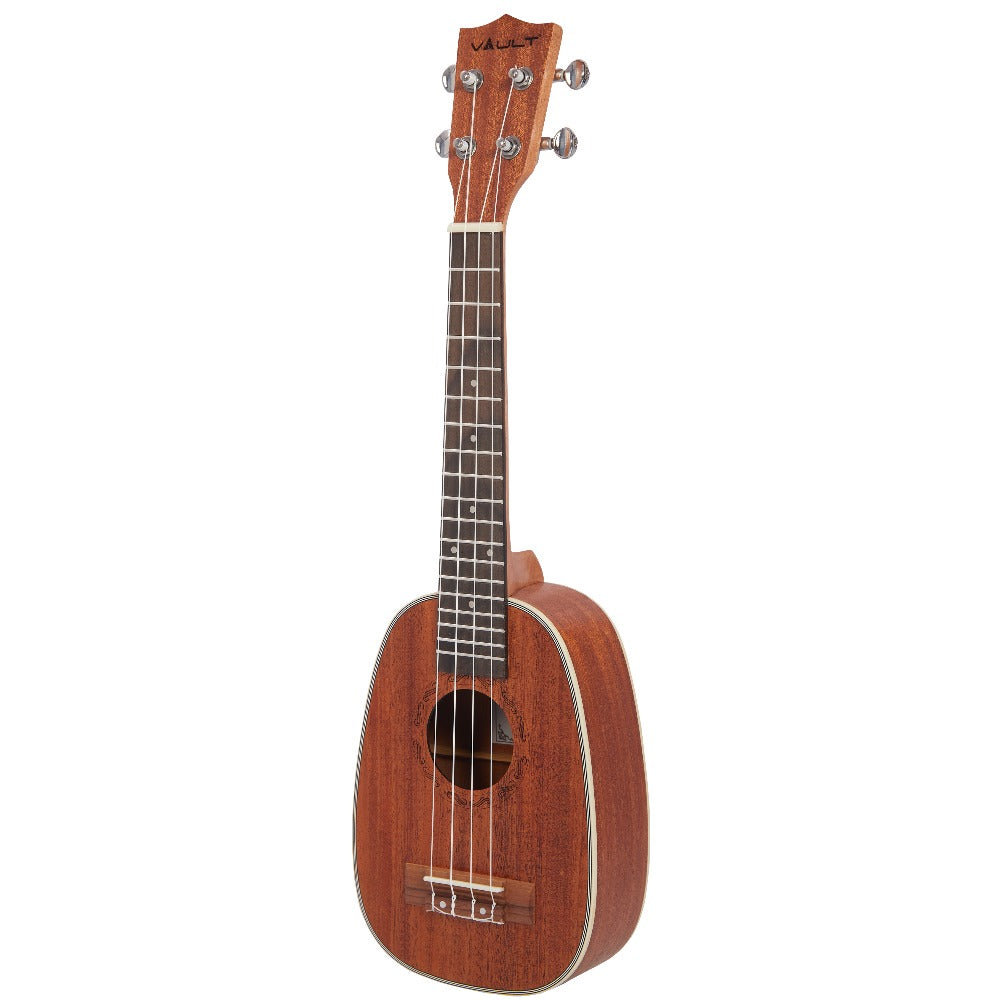 Vault Concert Ukuleles Natural Vault UK-100CP 23" Pineapple Shape Concert Ukulele