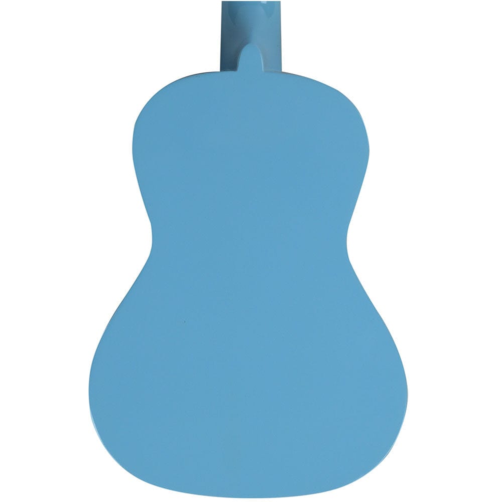 vault concert ukuleles vault uk-003 concert colourful ukulele 23 inch with gig bag #color_blue-glossy