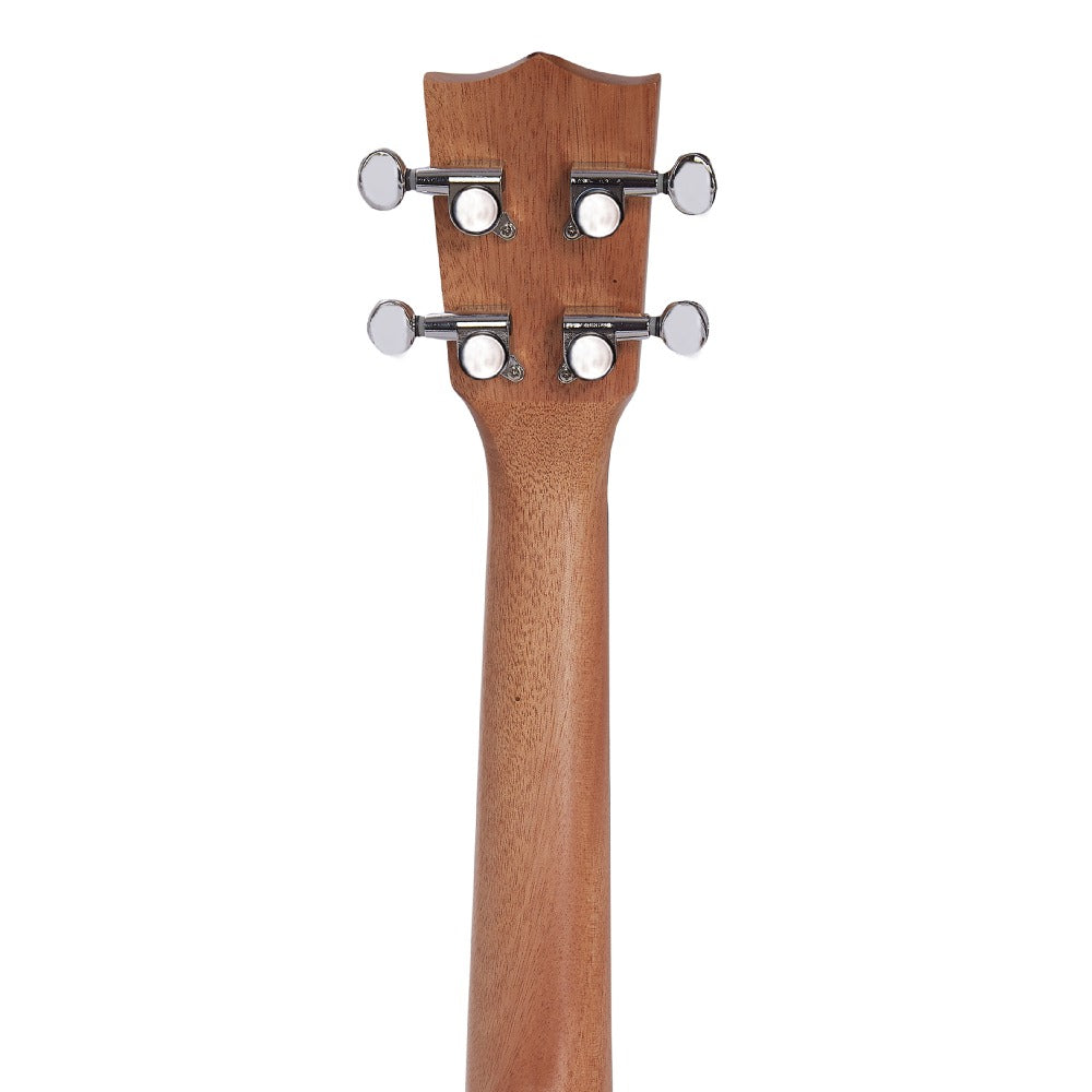 Vault Concert Ukuleles Vault UK-1000CC 23-Inch Solid Spruce Top Premium Semi Cutaway Concert Ukulele