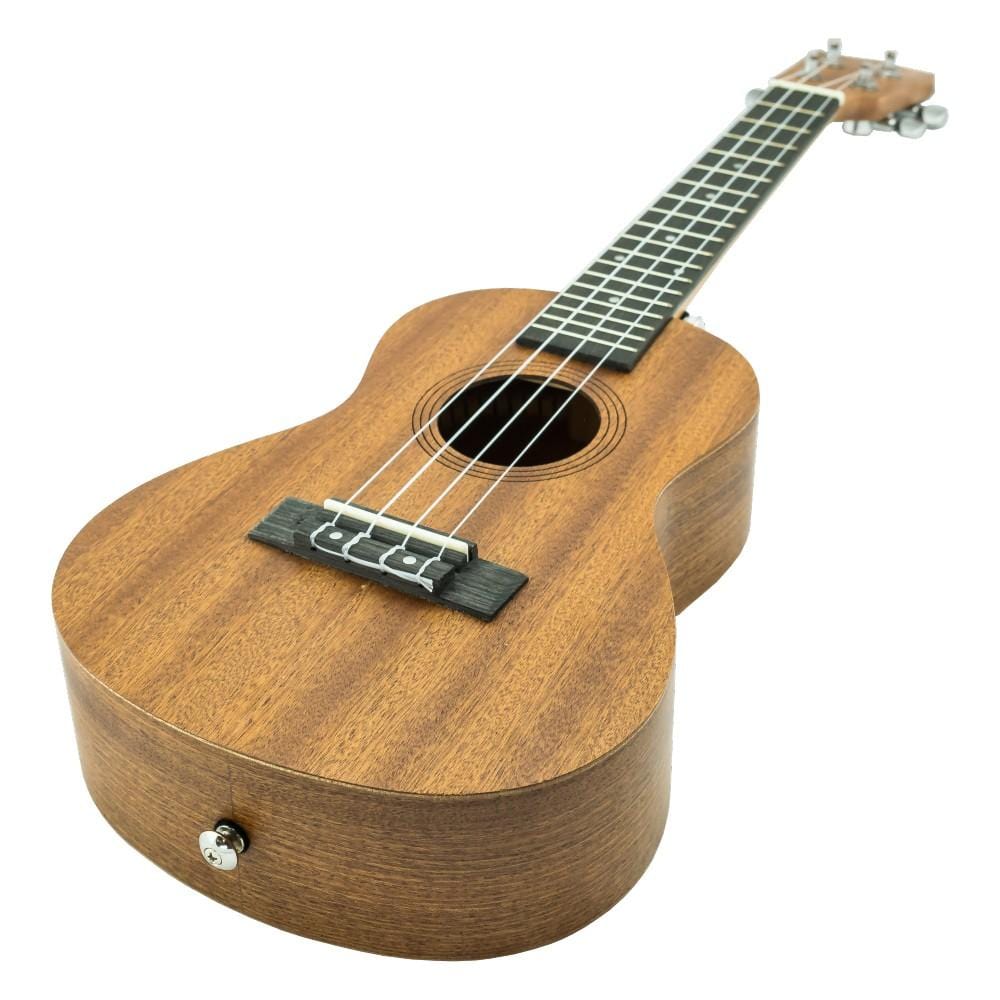 vault concert ukuleles vault uk-100c 24 inch arched back concert ukulele with gig bag