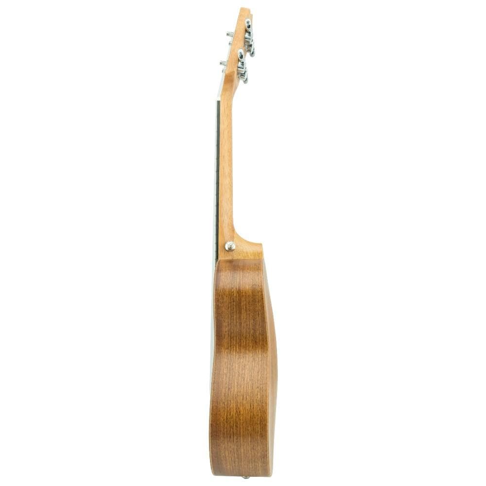 vault concert ukuleles vault uk-100c 24 inch arched back concert ukulele with gig bag