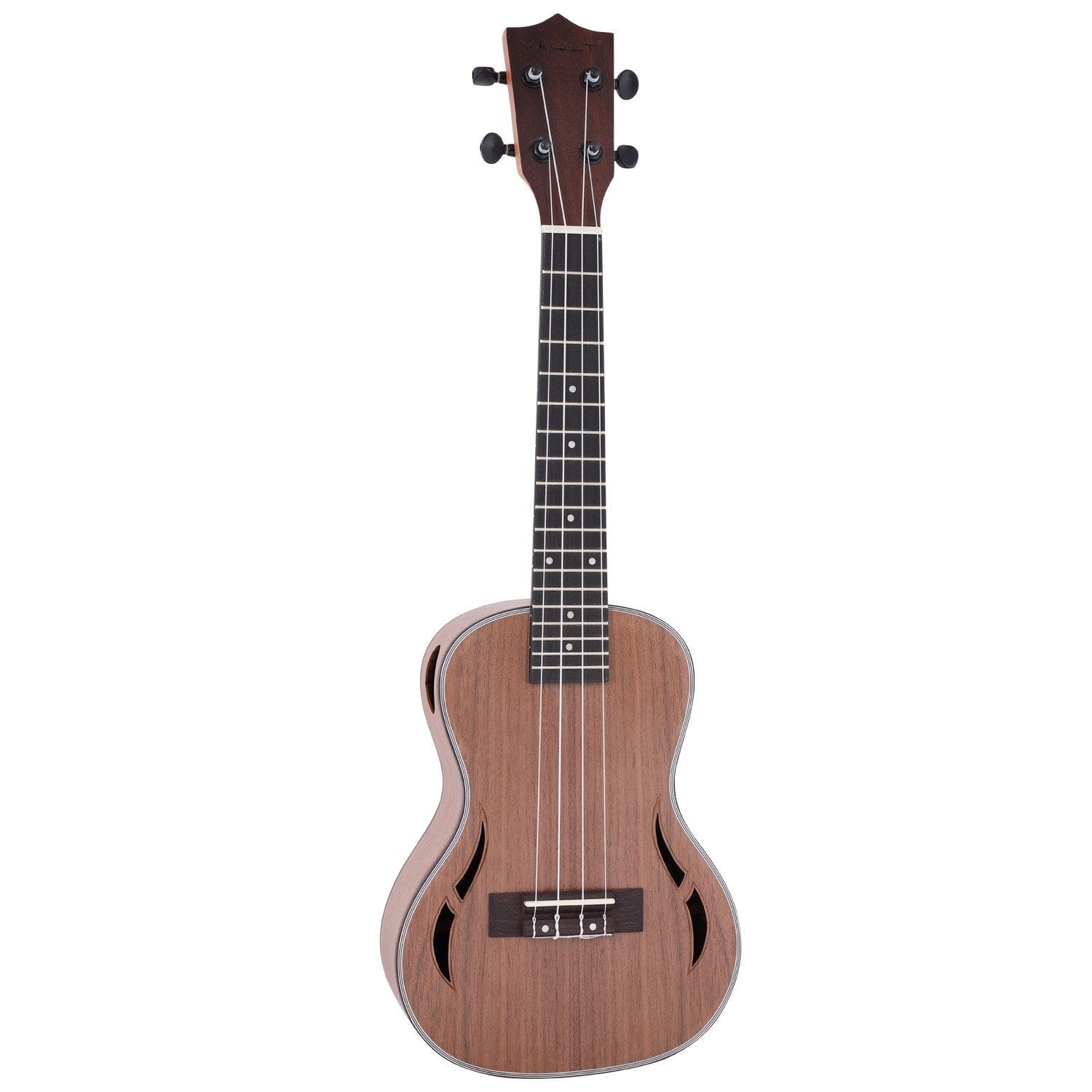 vault concert ukuleles vault uk-200 premium concert ukulele with gig bag, strings, polishing cloth, string winder and picks
