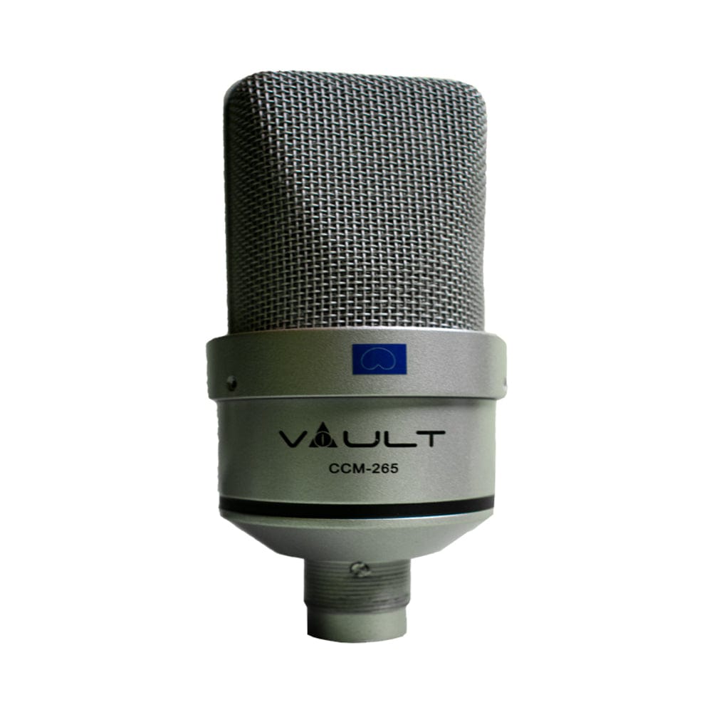 vault condenser microphones vault ccm-265 condenser cardioid microphone with shockmount and xlr cable
