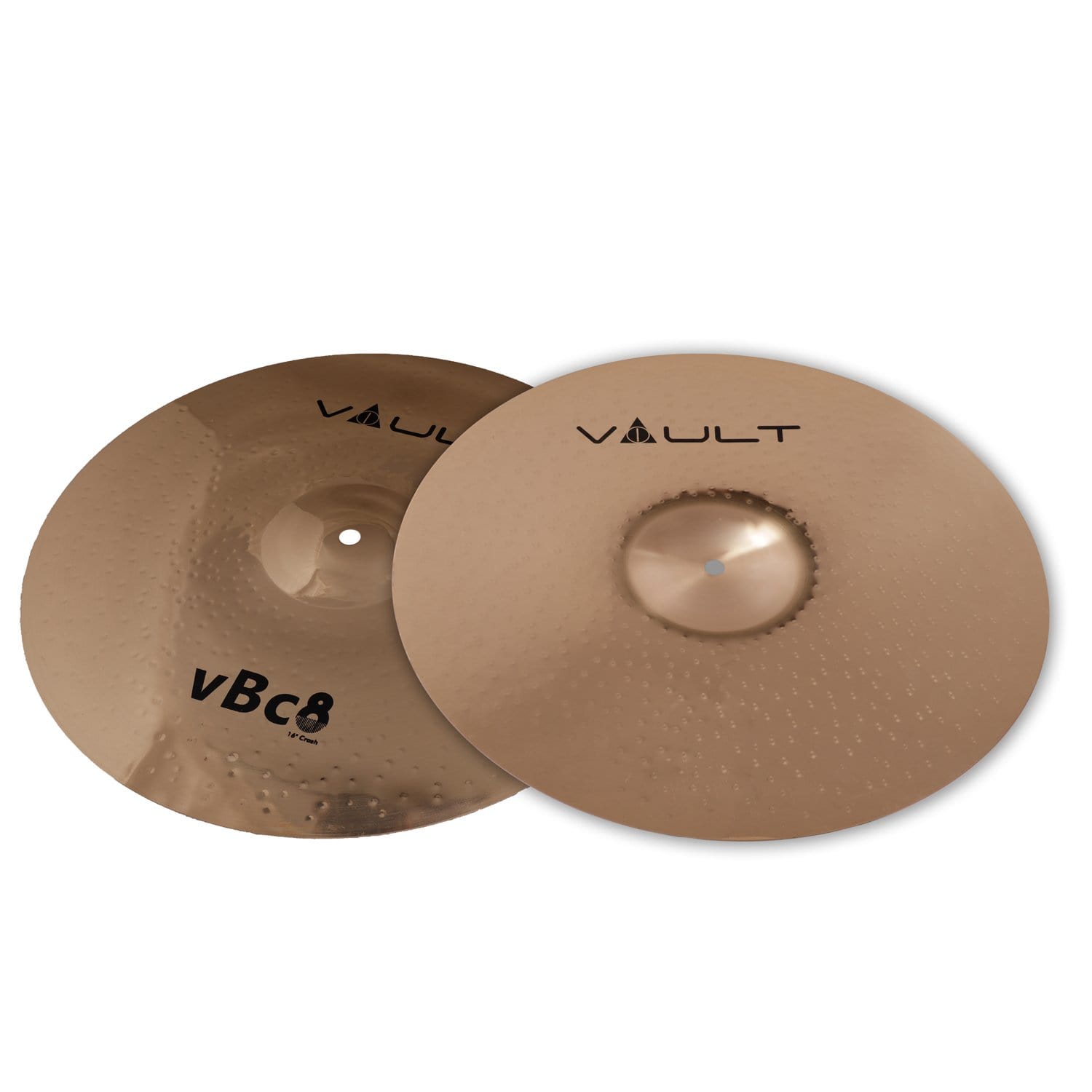 vault crash cymbals vault vbc8 cymbal 16-inch crash cymbal