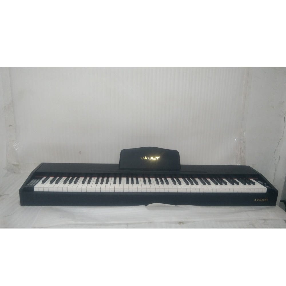 vault digital pianos vault avanti 88 weighted keys digital piano - open box b stock