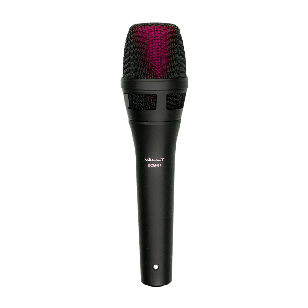 vault dynamic microphones vault dcm-87 dynamic cardioid microphone with mic clip and xlr cable