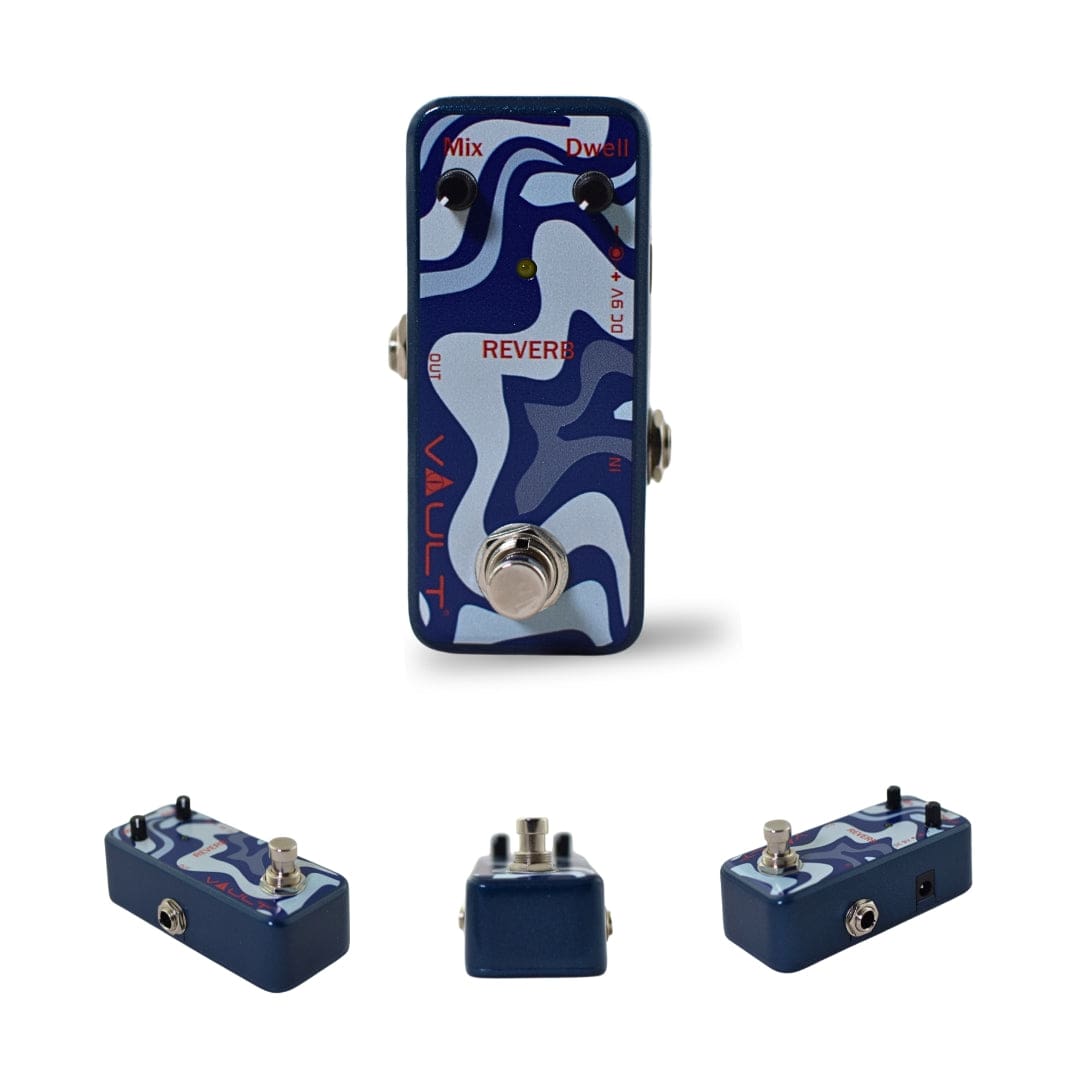 vault effect pedals vault reverb guitar effects pedal