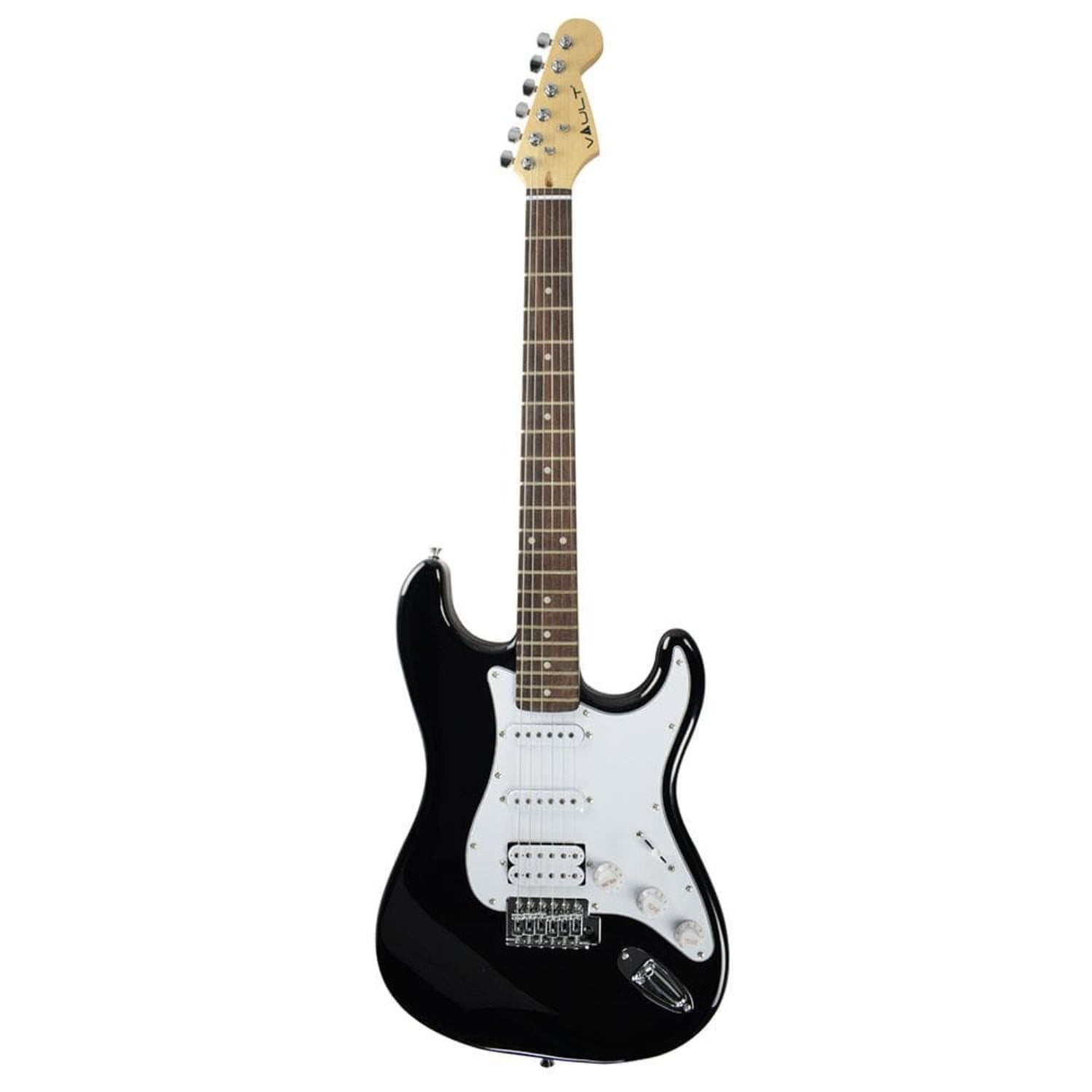 vault electric guitars black / indian laurel vault st1 premium electric guitar #color_black,fretboard_indian-laurel