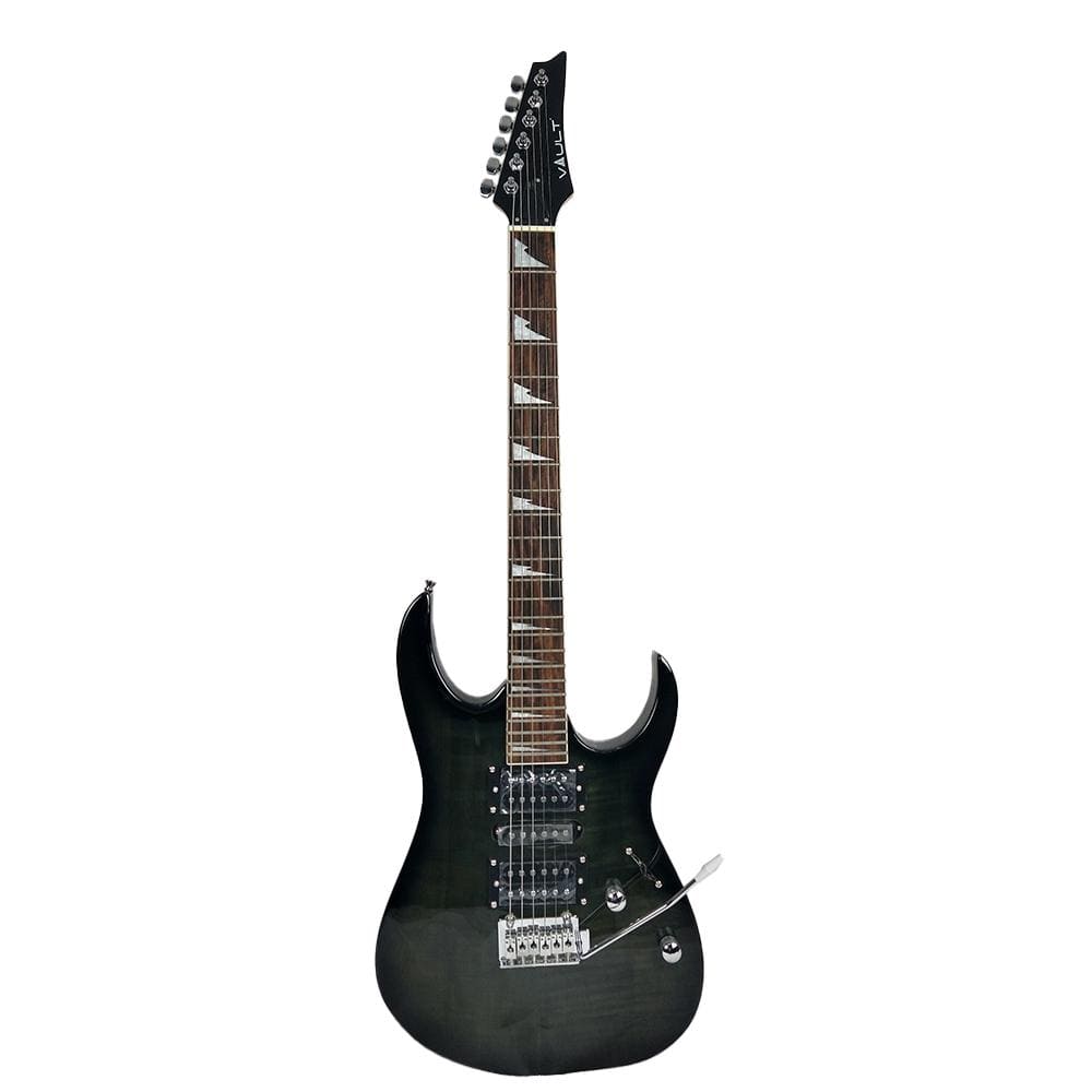 vault electric guitars bundles vault rg1rw soloist style electric guitar with digitech element guitar processor bundle