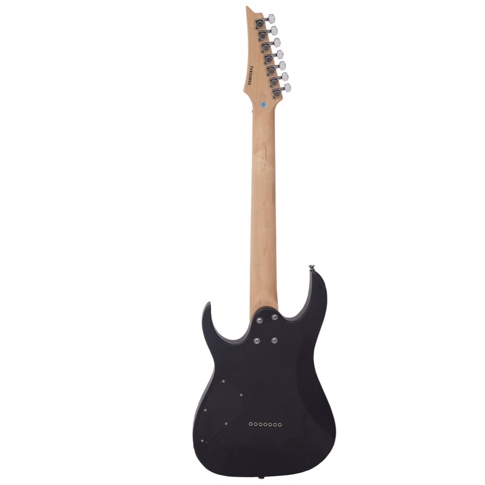 Vault Electric Guitars Matte Black Vault RG7 Seven String Electric Guitar