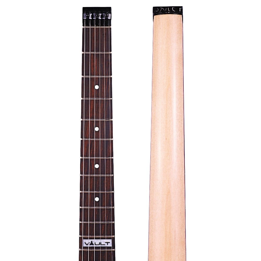 vault electric guitars natural vault hl1 headless electric guitar with gigbag #color_natural