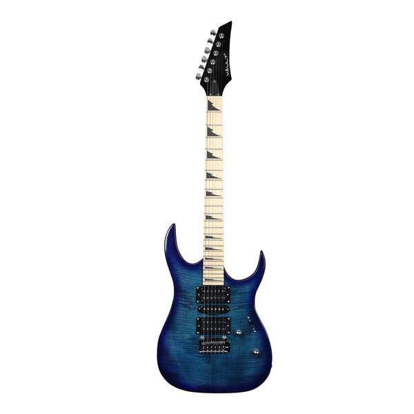 Vault Electric Guitars Transparent Blue / Maple Vault RG1 Soloist Premium Electric Guitar