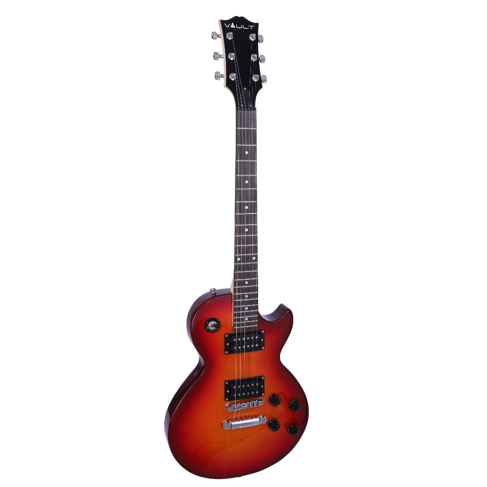 vault electric guitars vault lp1 les paul style electric guitar #color_cherry-sunburst