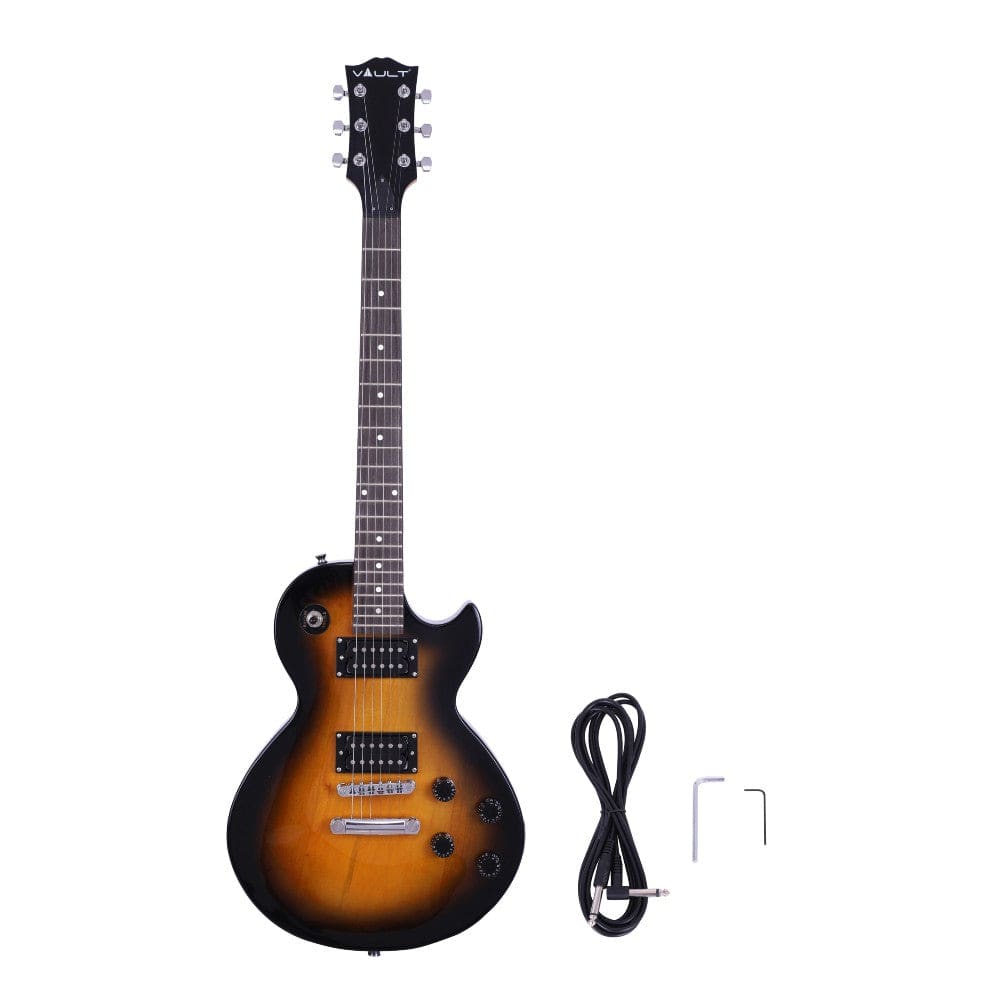 vault electric guitars vault lp1 les paul style electric guitar - open box