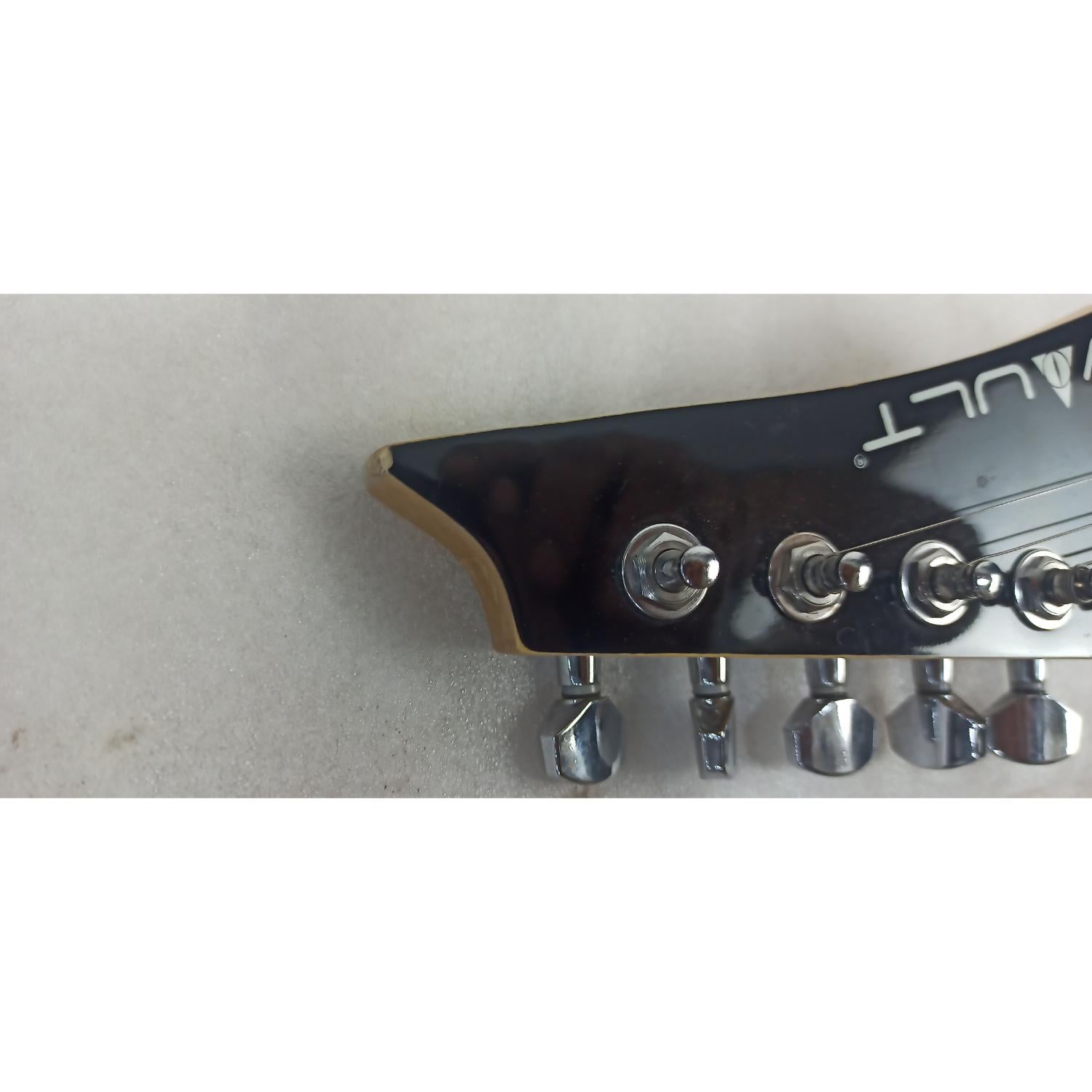 Vault Electric Guitars Vault Performer Pro RG 6 String Electric Guitar - High Gloss Solid Mahogany - Open Box #barcode_202401029774