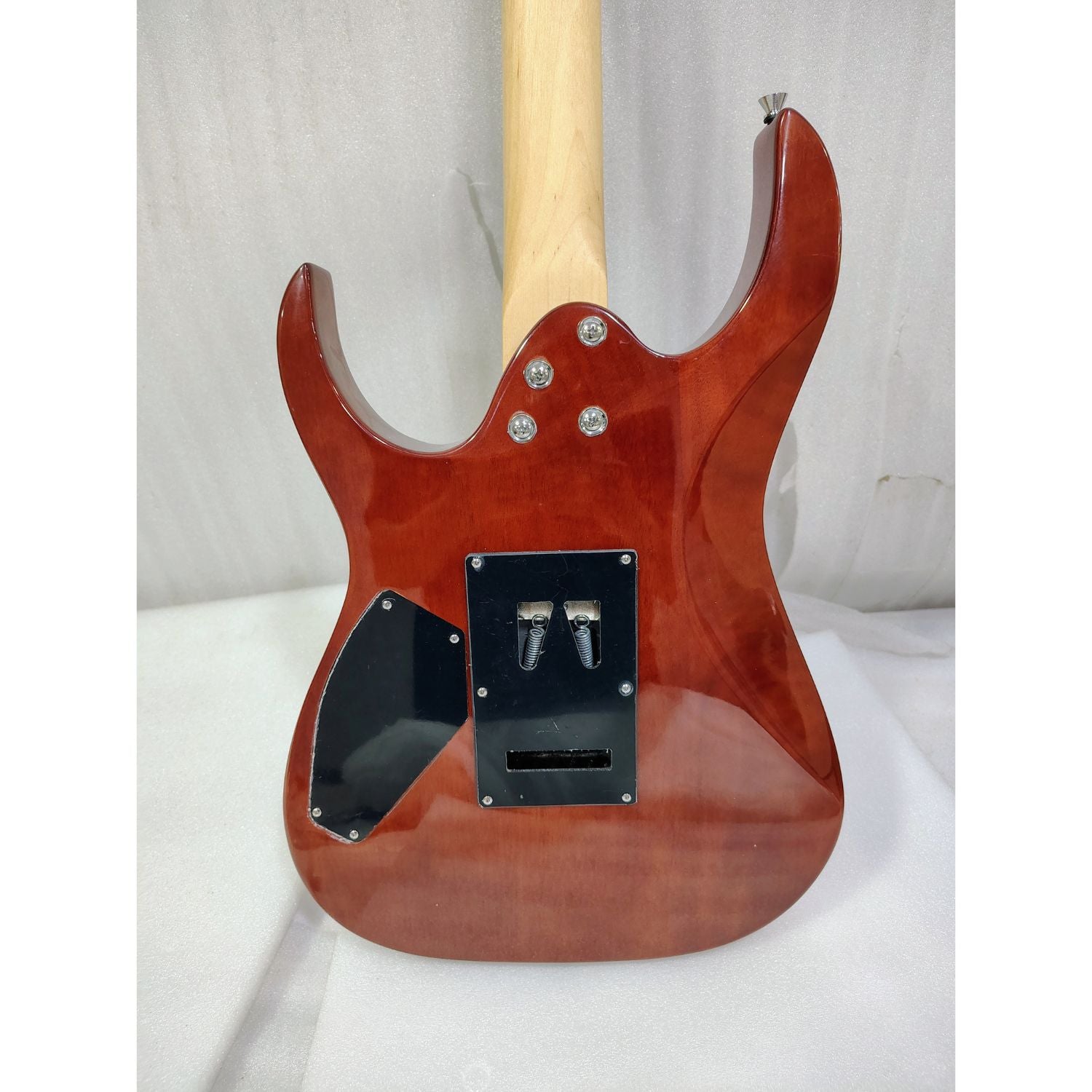 Vault Electric Guitars Vault Performer Pro RG 6 String Electric Guitar - High Gloss Solid Mahogany - Open Box #barcode_202401029775