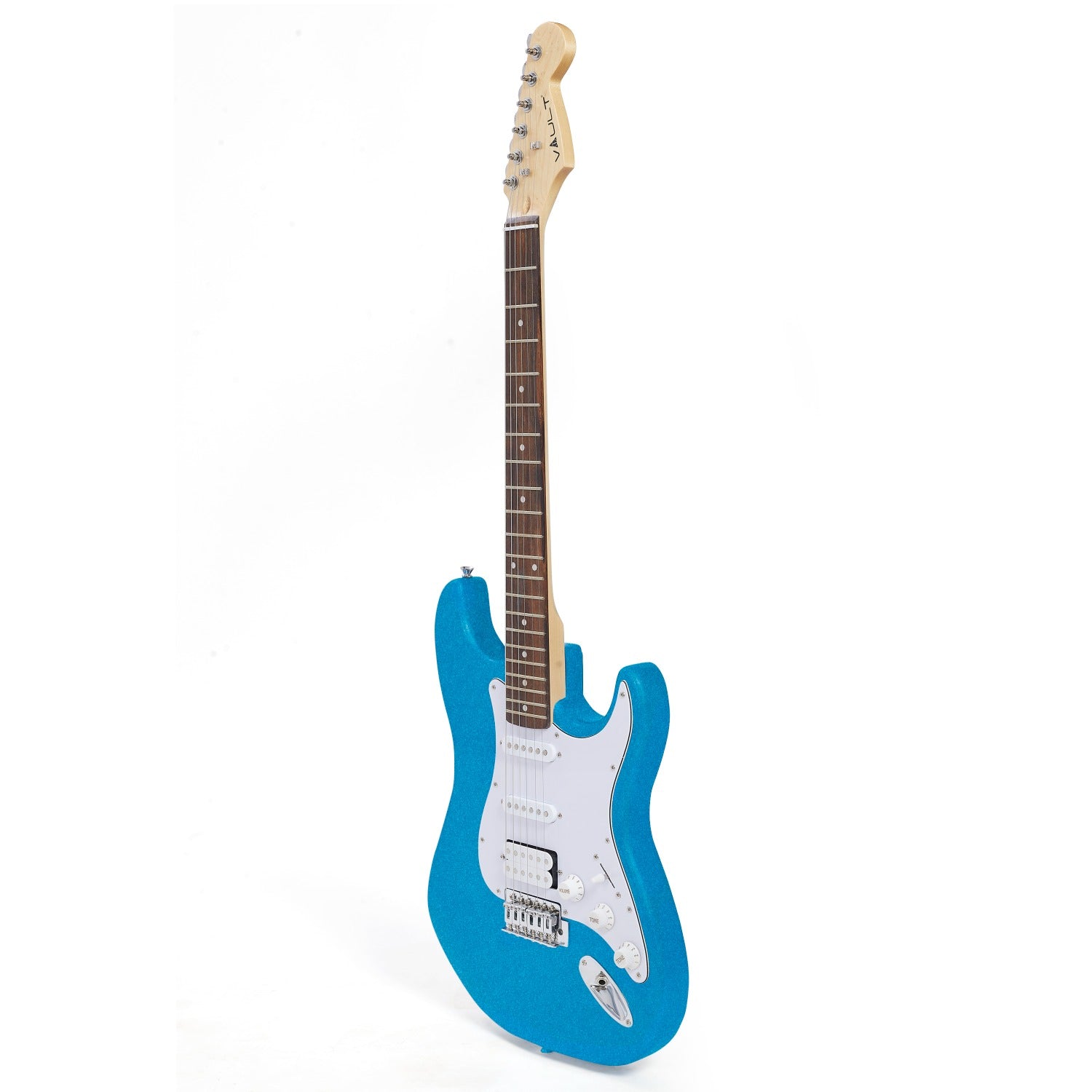 Vault Electric Guitars Metallic Blue / Indian Laurel Vault ST1 Premium Electric Guitar #color_metallic-blue,fretboard_indian-laurel