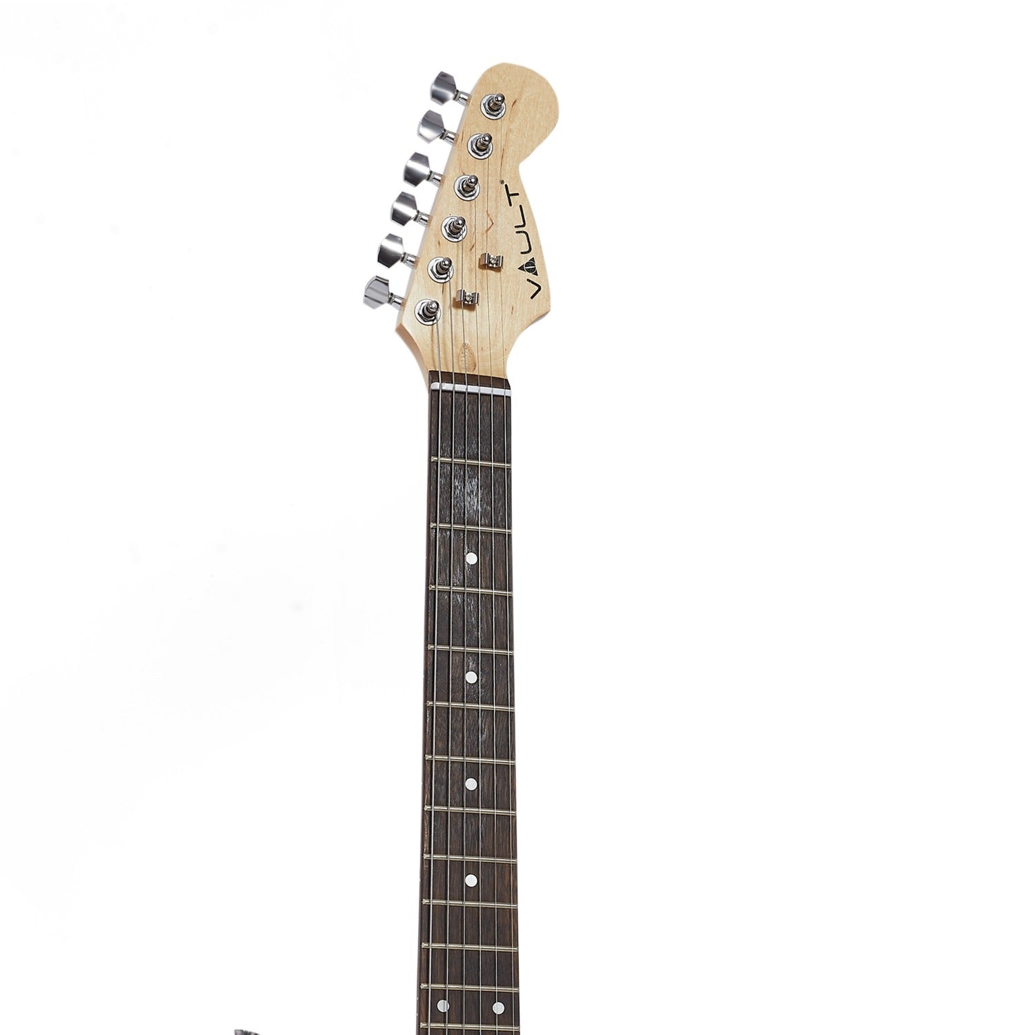 Vault Electric Guitars Vault ST1 Premium Electric Guitar #color_black,fretboard_indian-laurel