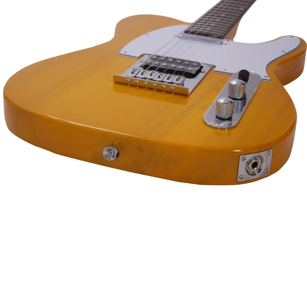 Vault Electric Guitars Vault TL1 Tele Style Electric Guitar#color_amber