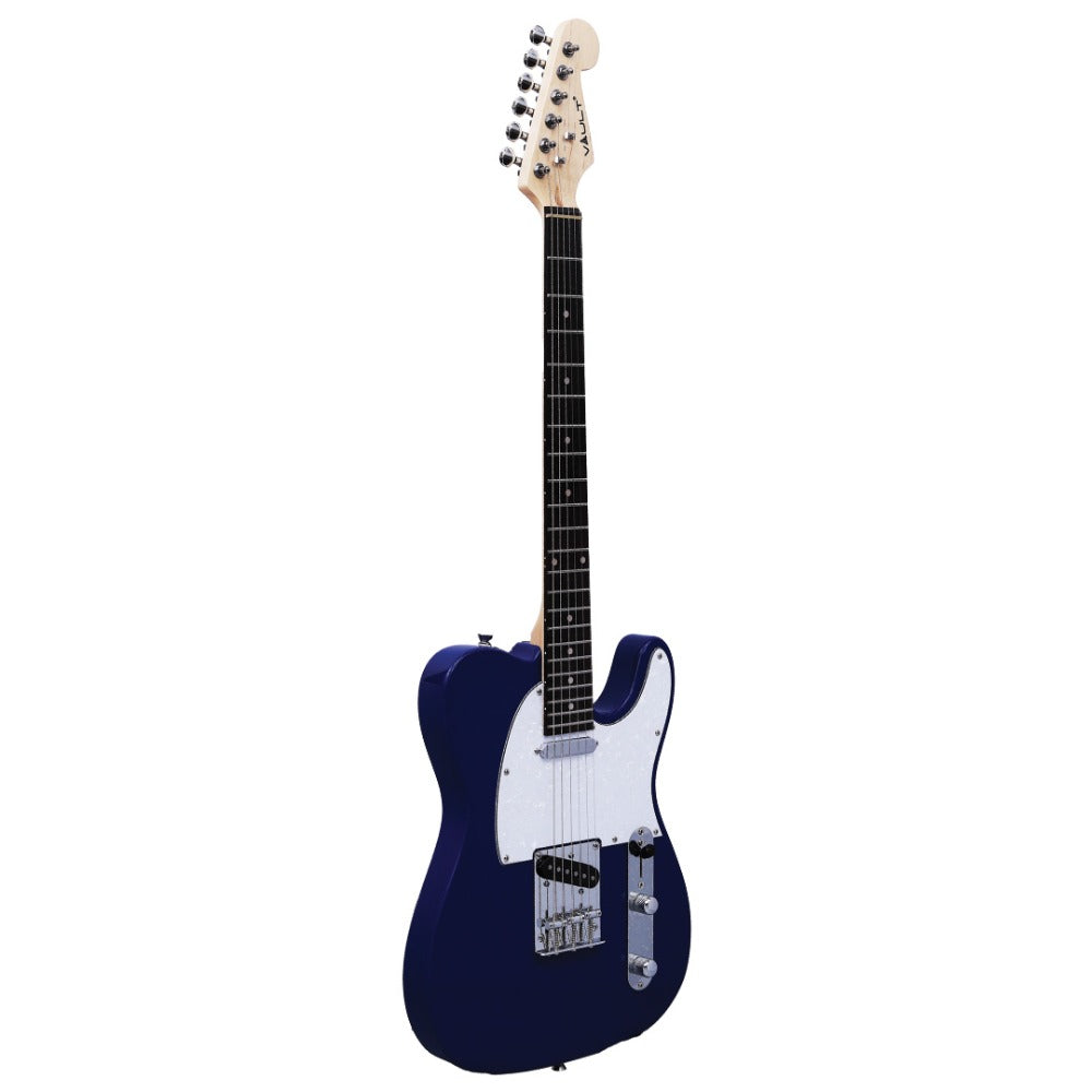 Vault Electric Guitars Vault TL2 Telecaster Style Electric Guitar with Premium Alnico 5 Pickups#colour_blue