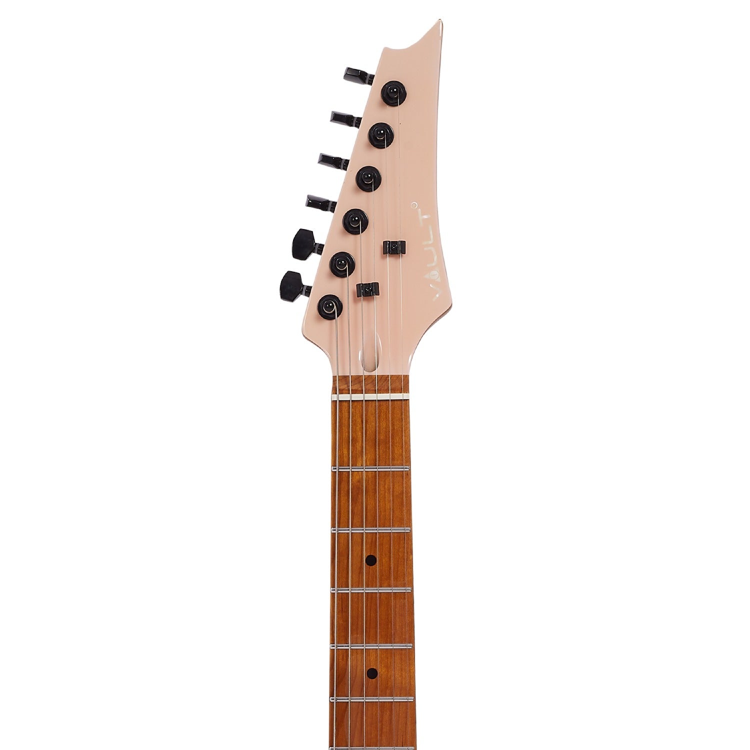 Vault Electric Guitars Vault TL2 Telecaster Style Electric Guitar with Premium Alnico 5 Pickups#colour_babypink