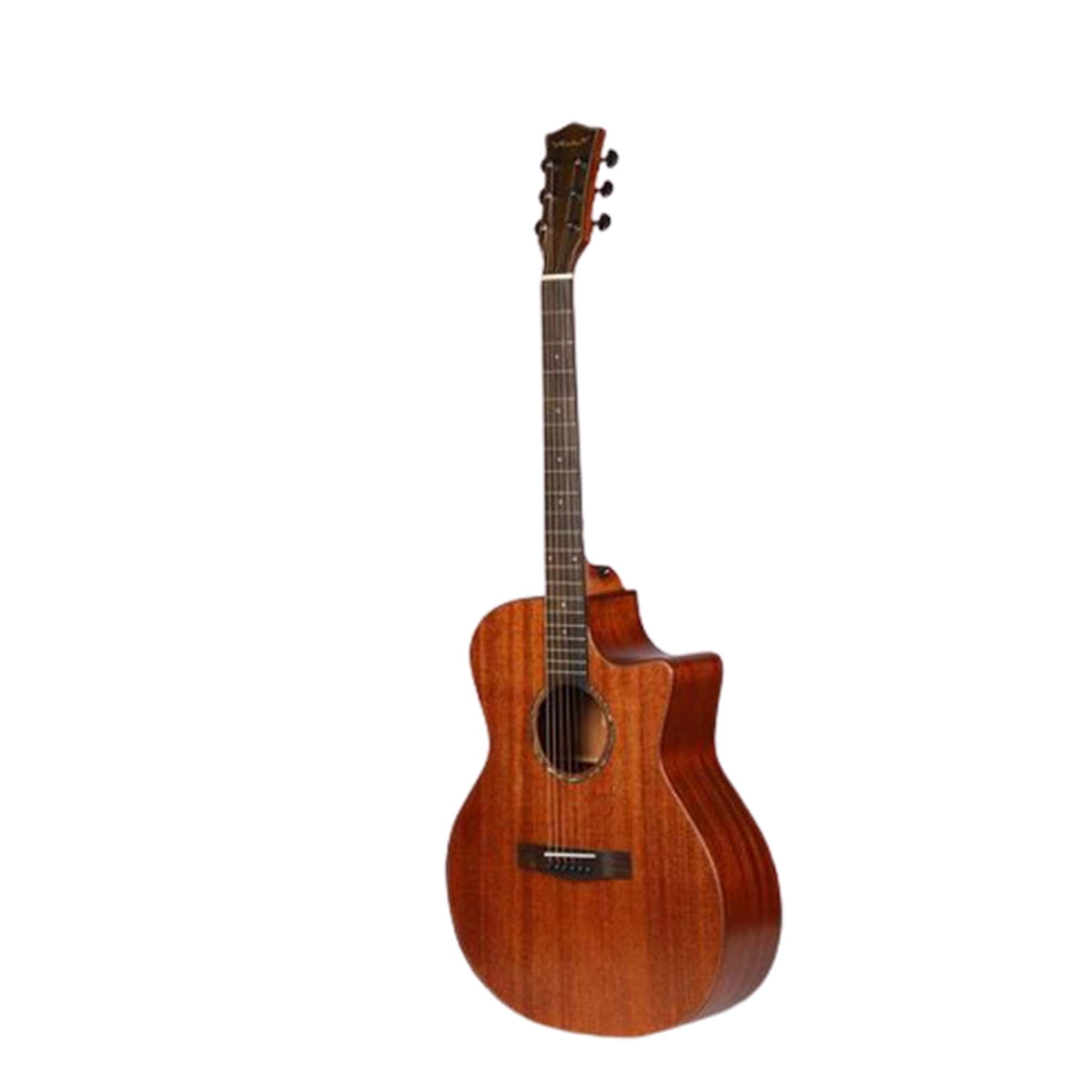 vault electro acoustic guitar bundles vault s360t-sk 41 inch premium cutaway electro acoustic guitar bundle with amplifier, cable and tuner