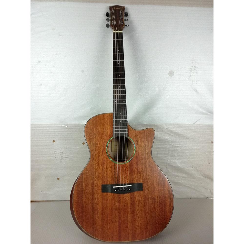 vault electro acoustic guitars 348207 vault s360t-sk 41-inch premium cutaway acoustic guitar with blend 301 pickup - open box b stock