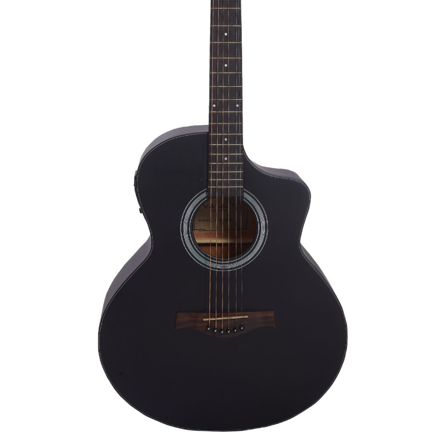 Vault Electro Acoustic Guitars Vault EA40CE 41 inch Premium Spruce-Top Cutaway Electro Acoustic Guitar - Open Box