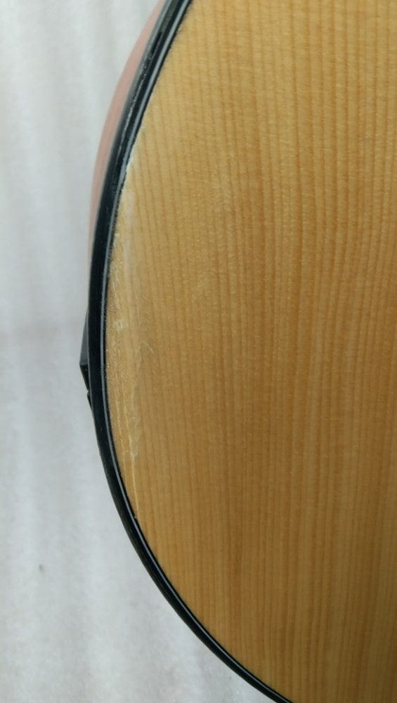 vault electro acoustic guitars vault ea40ce 41 inch premium spruce-top cutaway electro acoustic guitars - open box b stock