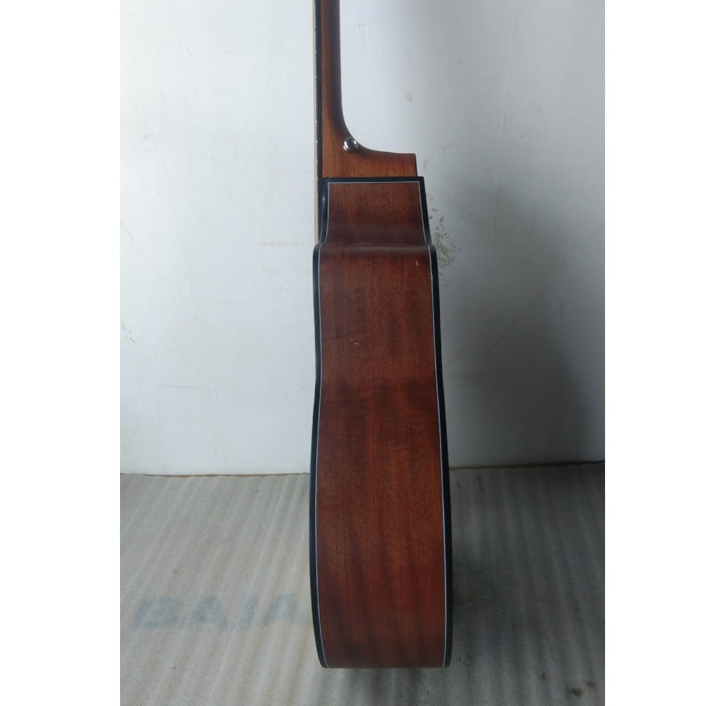 vault electro acoustic guitars vault ea40ce 41 inch premium spruce-top cutaway electro acoustic guitars - open box b stock