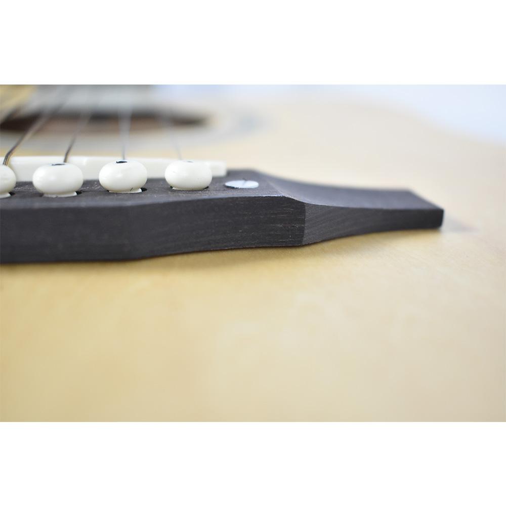 vault electro acoustic guitars vault ed-10ce 41 inch cutaway electro acoustic guitar - natural - open box b stock #barcode_389558