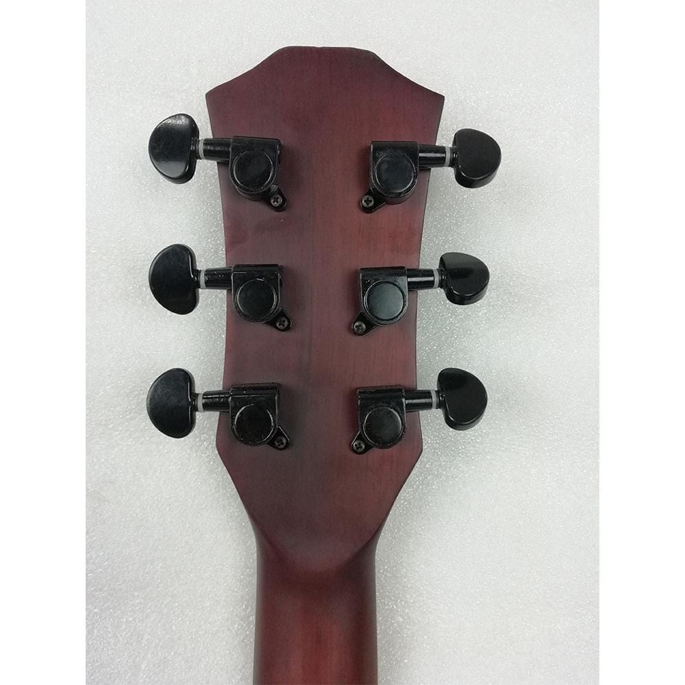 vault electro acoustic guitars vault ed-10ce 41 inch cutaway electro acoustic guitar - natural - open box b stock #barcode_389558