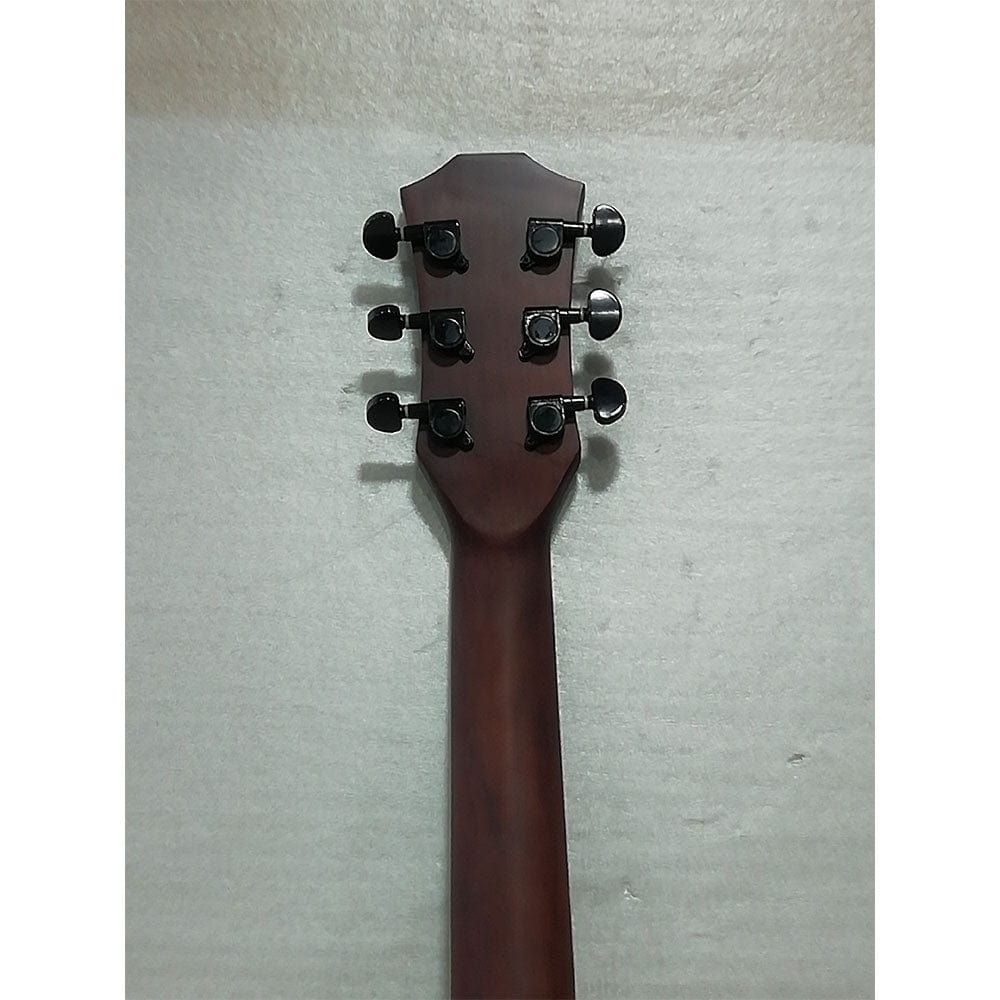 vault electro acoustic guitars vault ed-10ce 41 inch cutaway electro acoustic guitar - natural - open box b stock #barcode_389558