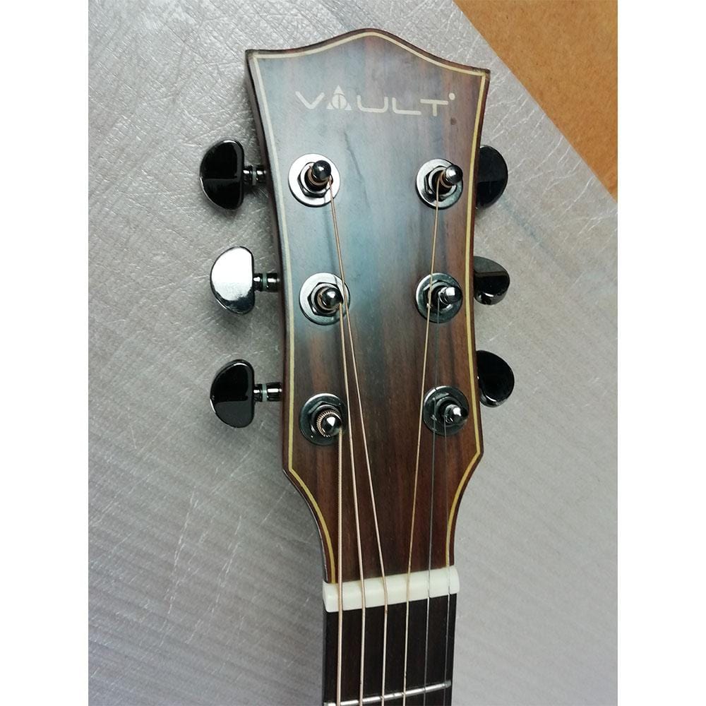 vault electro acoustic guitars vault s360t-sk 41-inch premium cutaway acoustic guitar with blend 301 pickup - open box b stock